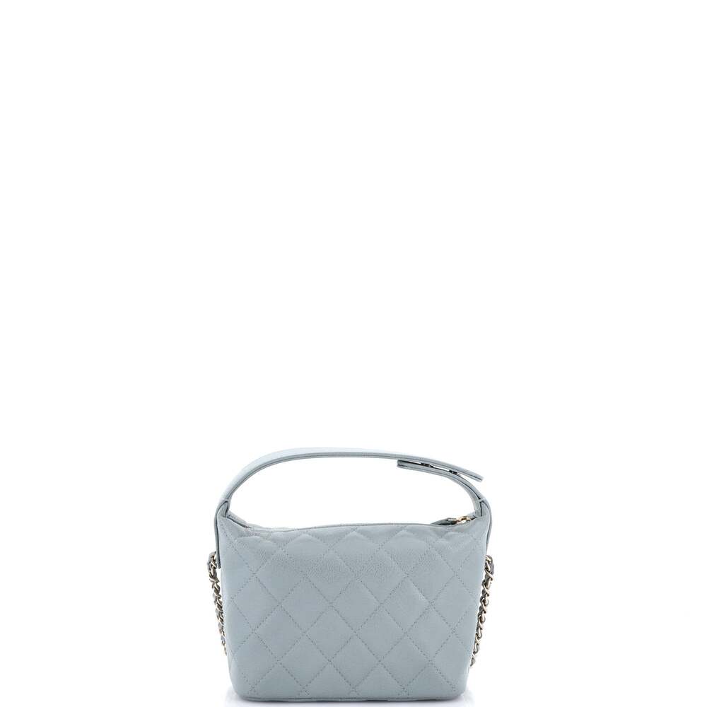 Chanel Cc Hobo Clutch With Chain #253048C44B - Picture 3 of 6